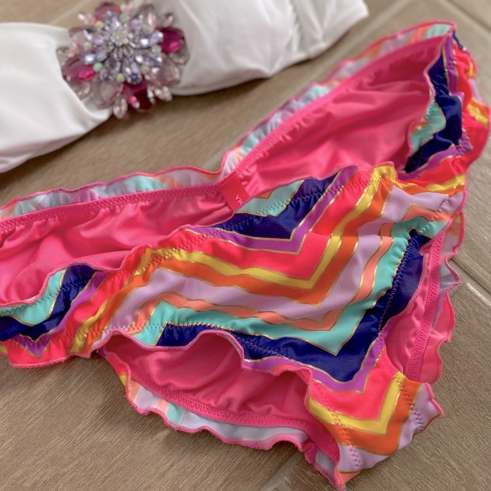 Victoria’s Secret Swim bling jewel bikini set - Picture 2 of 10